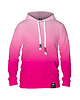 bluza z kapturem damska Damska Bluza z kapturem DR.CROW Ombre Pink