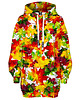 bluza z kapturem damska Bluza Oversize Tunika DR.CROW Autumn Leaves