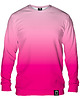 bluzy męskie Bluza Bez Kaptura Męska DR.CROW Ombre Pink