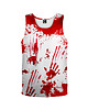 t-shirty dla chłopców Bokserka Top Boy DR.CROW Zombie White