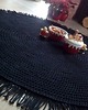 dywany Dywan Classic Black z frędzlami
