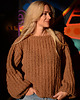 swetry damskie  Sweter oversize