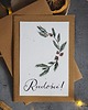 kartki świąteczne Kartka świąteczna handmade Radości! Modrzew