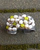 bransoletki wire wrapping Wiosenna  - bransoletka regulowana