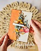 kartki scrapbooking Jesienna kartka urodzinowa A6