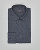 koszule męskie Koszula flero 00621 długi rękaw granatowy slim fit