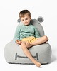 pufa dla dziecka Puf Hippo SOFT - Szary