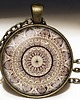 wisiory Duży medalion Mandala