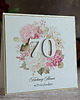 kartki scrapbooking Personalizowana kartka na 70 urodziny, BH 75
