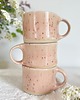 filiżanki Ceramiczna filiżanka, kubek - piaskowy róż