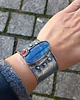 bransoletki wire wrapping I kropka - bransoletka regulowana