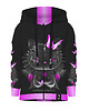 bluzy dla dziewczynki Bluza Zamek Dziewczynka DR.CROW Kitty Punk