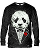 bluza bez kaptura damska Bluza Bez Kaptura Damska DR.CROW Panda Godfather