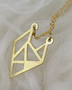 złote naszyjniki LIS necklace