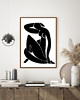 plakaty PLAKAT kobieta, Matisse, ilustracja, grafika