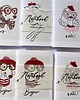 notatniki i albumy Zestaw mini  notesów  -  Francuskie pieski