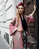 marynarki damskie Kimono kwiatowe