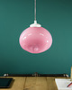 lampy wiszące Szklana lampa wisząca MEDUSE różowa
