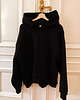 bluza z kapturem damska Czarna bluza SOHO z kapturem