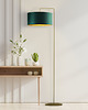 lampy podłogowe Lampa podłogowa do salonu w stylu glamour BOLIVIA GOLD