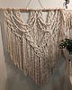makramy DOSTĘPNA OD RĘKI Makrama boho XL ecru