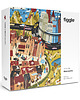 puzzle dla dzieci FIGGLE Puzzle 1000 Metropolis. Ilustracja: Adrian Wilczyński