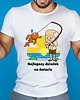t-shirty męskie Koszulka  z nadrukiem Dziadek rybak