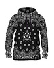 bluzy męskie Męska Bluza z kapturem DR.CROW Bandana Black