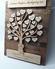 Ślub - inne Drewniane podziękowanie dla rodziców - drzewko