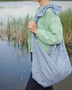 torby na ramię Jeansowa torba z kokardą