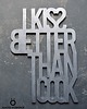 dekoracje - na ścianę Napis I KISS BETTER THAN I COOK srebrny