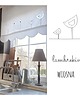 tekstylia - różne Lambrekin WIOSNA z ptaszkami shabby chic