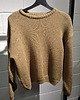 swetry damskie  Sweter khaki bawełniany miękki oversize
