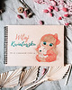 kartki, zaproszenia na chrzest DZIEWCZYNKA Z KOTKIEM chrzest,roczek, urodziny album dla dziewczynki