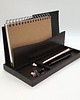 organizery Organizer na biurko, klasyczna elegancja, wenge