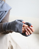 rękawiczki damskie Mitenki Merino & cashmere szare
