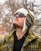 czapki i kapelusze męskie Ciepła Czapka W Stylu Aviator Z Nausznikami