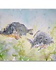 grafiki i ilustracje Obraz ręcznie malowany "Karp"