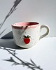 kubki Kubek ceramiczny truskawka