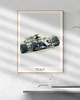 plakaty Plakat Tory wyścigowe - Lewis Hamilton