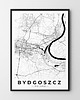 plakaty Plakat Mapa Bydgoszczy