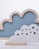lampy do pokoju dziecka Lampka ścienna Unky - CHMURKA niebieska