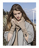 rękawiczki damskie Long gloves / beige