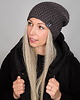 czapki damskie Czapka Merino - mokka