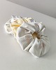 gumki do włosów Scrunchie LOVE/BANANA 3szt - frotka do włosów velvet