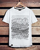 t-shirty męskie Koszulka męska TATRY GIEWONT biała -