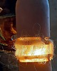 lampy wiszące Lampa wisząca ceramiczna ,,Orzeszek"- klimatyczna i ozdobna