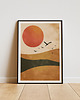 plakaty Plakat - Sun sets in the east