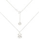 chokery Srebrny choker pancerka ze znakiem zodiaku Rak