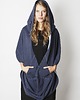 szale damskie Mnishkha DIRTY BLUE JEANS